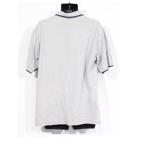 Hard Rock Cafe Polo Shirt Large Grey Washington DC Short Sleeve Summer Mens - Picture 8 of 10